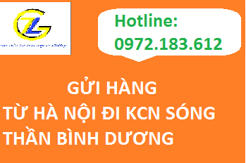 gửi hàng từ hn đi kcn Sóng Thần