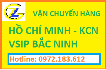 vận chuyển hàng từ hồ chí minh ra kcn vsip bắc ninh