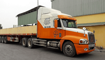 chuyển hàng hóa bằng cotainer