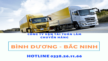 Chuyển Hàng Bình Dương ra Bắc Ninh
