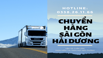 Chuyển Hàng Sài Gòn Đi Hải Dương